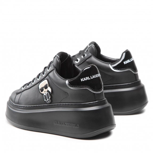 Chaussures Basses Sneakers KARL LAGERFELD - KL63530A Black Lthr/Mono Noir 5 Chaussures Basses Sneakers KARL LAGERFELD - KL63530A Black Lthr/Mono Noir – Image 3