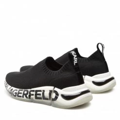 Chaussures Basses Sneakers KARL LAGERFELD - KL63213 Black Knit Textile Noir -KARL LAGERFELD Soldes 03 0000301366027 ph