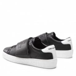 Chaussures Basses Sneakers KARL LAGERFELD - KL51037 Black Lthr Noir -KARL LAGERFELD Soldes 03 0000301366942 sw
