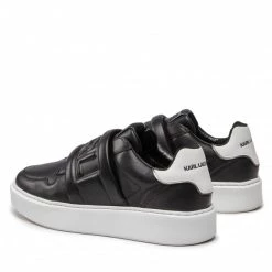 Chaussures Basses Sneakers KARL LAGERFELD - KL52237 Black Lthr Noir -KARL LAGERFELD Soldes 03 0000301368151 mf