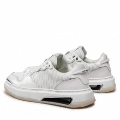Chaussures Basses Sneakers KARL LAGERFELD - KL52024G White Lthr Blanc -KARL LAGERFELD Soldes 03 0000301368434 mf