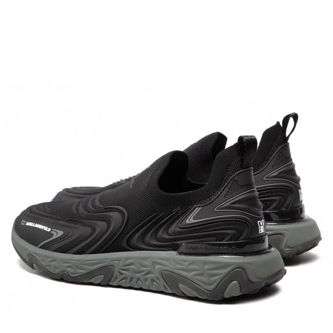 Chaussures Basses Sneakers KARL LAGERFELD - KL52415 Black Synth Textile Mono Noir 5 Chaussures Basses Sneakers KARL LAGERFELD - KL52415 Black Synth Textile Mono Noir – Image 3