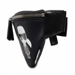 Maroquinerie Sac Banane KARL LAGERFELD - 210W3189 Black 999 1 Noir -KARL LAGERFELD Soldes 03 2320000822104 bs