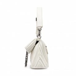 Sacs Sac à Main KARL LAGERFELD - 220W3009 White Blanc -KARL LAGERFELD Soldes 03 2320000836187 mt