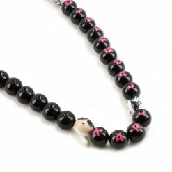 Bijoux Et Décorations Collier KARL LAGERFELD - 221W3923 Black Noir -KARL LAGERFELD Soldes 03 8720092770590 ts