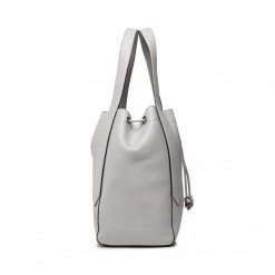 Sacs Sac à Main KARL LAGERFELD - 221W3036 Pearl Grey Gris -KARL LAGERFELD Soldes 03 8720092771146 plj