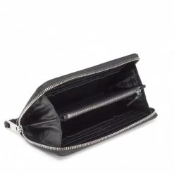 Maroquinerie Portefeuille Femme Grand Format KARL LAGERFELD - 221W3225 Black Noir -KARL LAGERFELD Soldes 03 8720092778640 mg 1