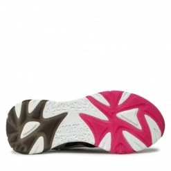 Chaussures Basses Sneakers KARL LAGERFELD - KL62420 White Lthr W/Black Blanc, Multicolore -KARL LAGERFELD Soldes 04 0000209791785 rz