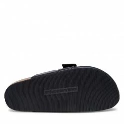 Mules Et Sandales Mules / Sandales De Bain KARL LAGERFELD - KL80440 Black Lthr Noir -KARL LAGERFELD Soldes 04 0000209794434 rz