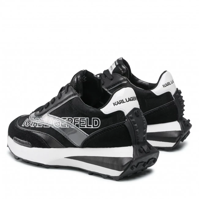 Chaussures Basses Sneakers KARL LAGERFELD - KL62925 Black Lthr & Textile Noir 5 Chaussures Basses Sneakers KARL LAGERFELD - KL62925 Black Lthr & Textile Noir – Image 3