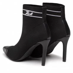 Bottes Et Autres Bottines KARL LAGERFELD - KL31352 Black Knit Textile Noir 10 Bottes Et Autres Bottines KARL LAGERFELD - KL31352 Black Knit Textile Noir -KARL LAGERFELD Soldes 04 0000301363415 ts