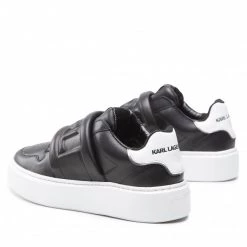 Chaussures Basses Sneakers KARL LAGERFELD - KL62237 Black Lthr Noir -KARL LAGERFELD Soldes 04 0000301364238 fp