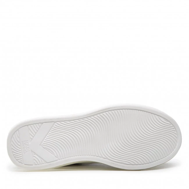 Chaussures Basses Sneakers KARL LAGERFELD - KL62610 White Lthr W/Iridescent Blanc 6 Chaussures Basses Sneakers KARL LAGERFELD - KL62610 White Lthr W/Iridescent Blanc – Image 4