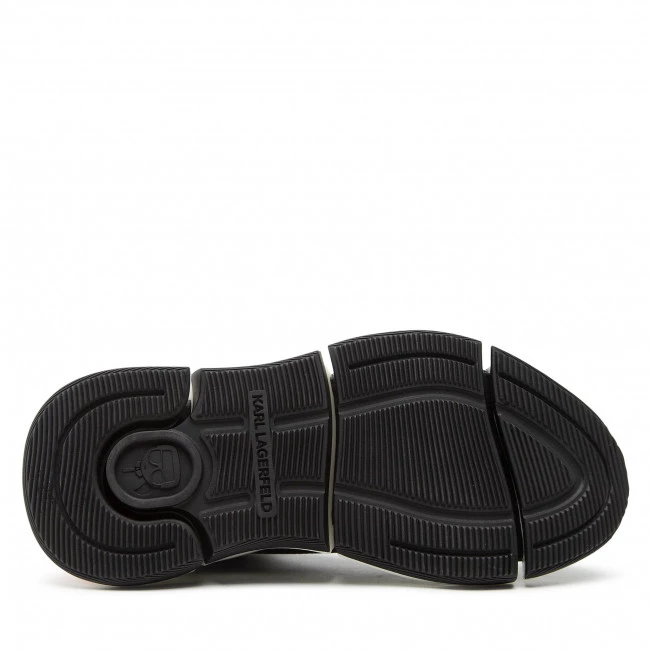 Chaussures Basses Sneakers KARL LAGERFELD - KL63246 Black Knit Textile W/Red Noir 6 Chaussures Basses Sneakers KARL LAGERFELD - KL63246 Black Knit Textile W/Red Noir – Image 4