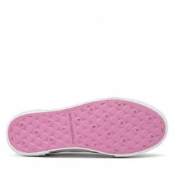 Chaussures Basses Sneakers KARL LAGERFELD - KL60414 Pink Canvas W/Lt Pink Rose -KARL LAGERFELD Soldes 04 0000301366416 ph
