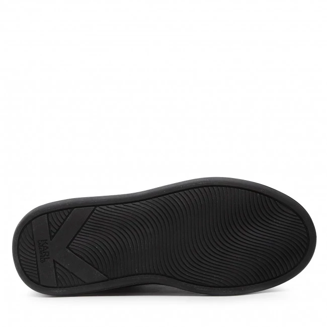 Chaussures Basses Sneakers KARL LAGERFELD - KL52631 White Lthr W/Black Blanc 6 Chaussures Basses Sneakers KARL LAGERFELD - KL52631 White Lthr W/Black Blanc – Image 4