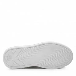 Chaussures Basses Sneakers KARL LAGERFELD - KL52618 01S White Lthr W/SIlver Blanc -KARL LAGERFELD Soldes 04 0000301368076 mk