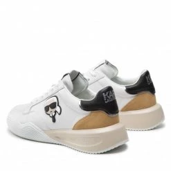 Chaussures Basses Sneakers KARL LAGERFELD - KL52830 White Lthr Blanc -KARL LAGERFELD Soldes 04 0000301368526 plj