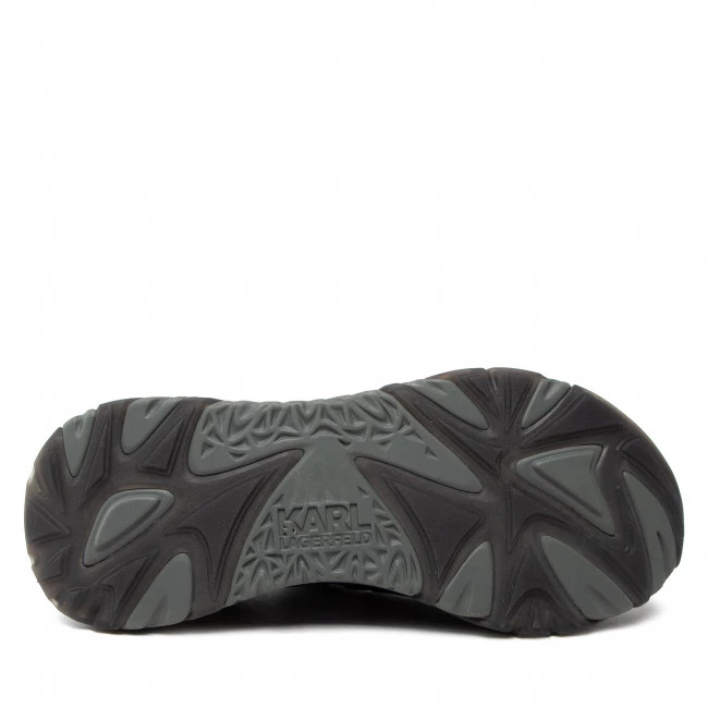 Chaussures Basses Sneakers KARL LAGERFELD - KL52415 Black Synth Textile Mono Noir 6 Chaussures Basses Sneakers KARL LAGERFELD - KL52415 Black Synth Textile Mono Noir – Image 4