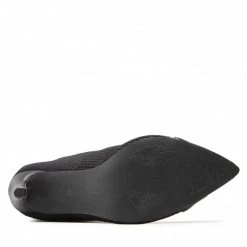 Bottes Et Autres Cuissardes KARL LAGERFELD - KL31691 Black Knit Textile Noir -KARL LAGERFELD Soldes 04 0000301442301 bs