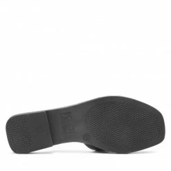 Mules Et Sandales Mules / Sandales De Bain KARL LAGERFELD - KL80410 Black Lthr Noir -KARL LAGERFELD Soldes 04 0000209794502 swa