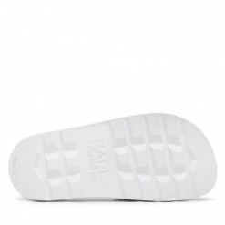 Mules Et Sandales Mules / Sandales De Bain KARL LAGERFELD - KL80975 White Blanc -KARL LAGERFELD Soldes 04 0000209795318 swa