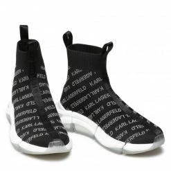 Chaussures Basses Sneakers KARL LAGERFELD - KL63241 Black Noir -KARL LAGERFELD Soldes 05 0000209794731 rz