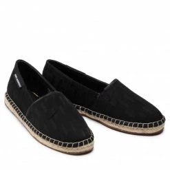 Chaussures Basses Espadrilles KARL LAGERFELD - KL70109 Black Nylon Textile Noir -KARL LAGERFELD Soldes 05 0000209797152 ks