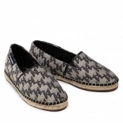 Chaussures Basses Espadrilles KARL LAGERFELD - KL70109 Lt Grey/Black Gris -KARL LAGERFELD Soldes 05 0000209797176 kt
