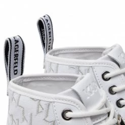 Bottes Et Autres Bottines KARL LAGERFELD - KL42531 White Vg Lthr/Txt Mono Blanc 12 Bottes Et Autres Bottines KARL LAGERFELD - KL42531 White Vg Lthr/Txt Mono Blanc -KARL LAGERFELD Soldes 05 0000301363781 is