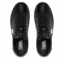 Chaussures Basses Sneakers KARL LAGERFELD - KL61030A Black Lthr/Mono Noir -KARL LAGERFELD Soldes 05 0000301364061 bs