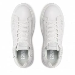 Chaussures Basses Sneakers KARL LAGERFELD - KL62224 White Lthr Blanc -KARL LAGERFELD Soldes 05 0000301364191 pl