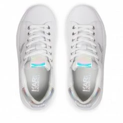 Chaussures Basses Sneakers KARL LAGERFELD - KL62510A White Lthr/Iridescent Blanc 12 Chaussures Basses Sneakers KARL LAGERFELD - KL62510A White Lthr/Iridescent Blanc -KARL LAGERFELD Soldes 05 0000301364740 mk