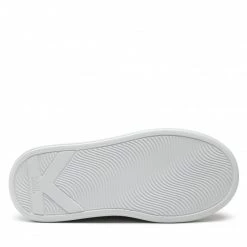 Chaussures Basses Sneakers KARL LAGERFELD - KL63555 White Lthr/Mono Blanc -KARL LAGERFELD Soldes 05 0000301365365 ts