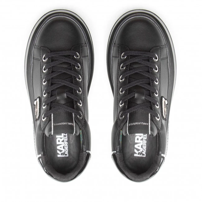 Chaussures Basses Sneakers KARL LAGERFELD - KL63530A Black Lthr/Mono Noir 7 Chaussures Basses Sneakers KARL LAGERFELD - KL63530A Black Lthr/Mono Noir – Image 5
