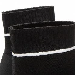 Chaussures Basses Sneakers KARL LAGERFELD - KL63243 Black Knit Textile Noir -KARL LAGERFELD Soldes 05 0000301366065 ph