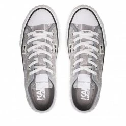 Chaussures Basses Baskets KARL LAGERFELD - KL60414 Grey Canvas W/Lt Grey Gris 12 Chaussures Basses Baskets KARL LAGERFELD - KL60414 Grey Canvas W/Lt Grey Gris -KARL LAGERFELD Soldes 05 0000301366393 rz 1