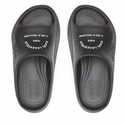 Mules Et Sandales Mules / Sandales De Bain KARL LAGERFELD - KL85008 Black Eco Noir -KARL LAGERFELD Soldes 05 0000301366485 sw