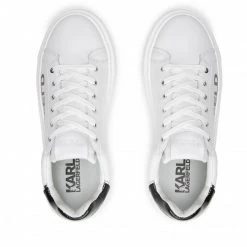 Chaussures Basses Sneakers KARL LAGERFELD - KL62226 White Lthr W/Multi Blanc -KARL LAGERFELD Soldes 05 0000301366799 mg