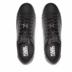 Chaussures Basses Sneakers KARL LAGERFELD - KL51018 Black Lthr W/Iridescent Noir 12 Chaussures Basses Sneakers KARL LAGERFELD - KL51018 Black Lthr W/Iridescent Noir -KARL LAGERFELD Soldes 05 0000301366997 sw