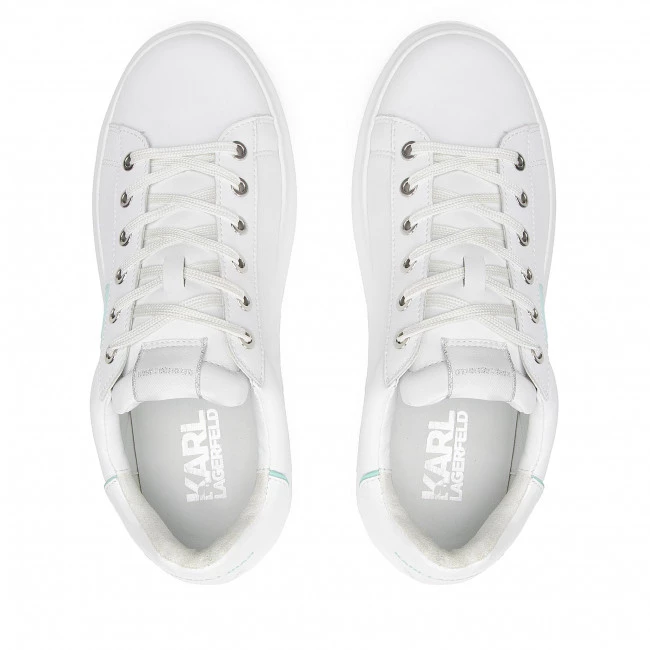 Chaussures Basses Sneakers KARL LAGERFELD - KL52531G White Lthr Blanc 7 Chaussures Basses Sneakers KARL LAGERFELD - KL52531G White Lthr Blanc – Image 5
