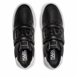 Chaussures Basses Sneakers KARL LAGERFELD - KL52237 Black Lthr Noir -KARL LAGERFELD Soldes 05 0000301368151 mf