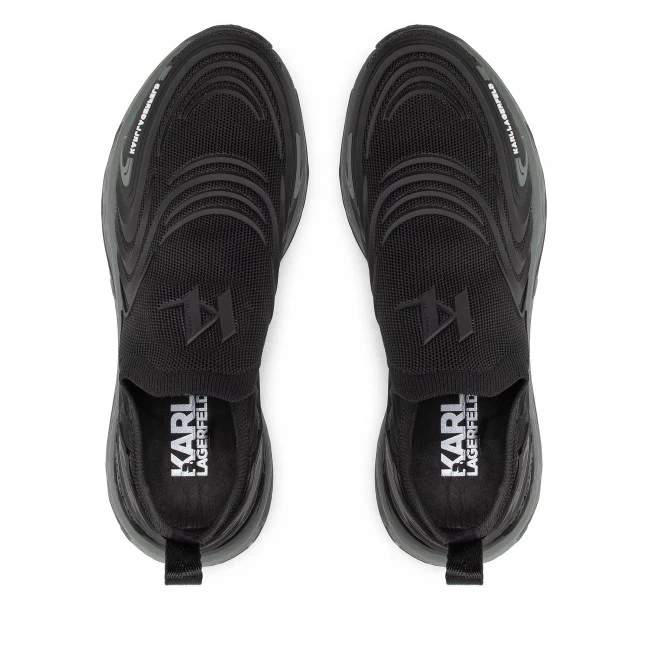 Chaussures Basses Sneakers KARL LAGERFELD - KL52415 Black Synth Textile Mono Noir 7 Chaussures Basses Sneakers KARL LAGERFELD - KL52415 Black Synth Textile Mono Noir – Image 5