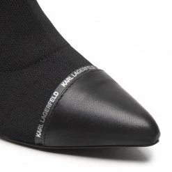 Bottes Et Autres Bottines KARL LAGERFELD - KL30352 Black Knit Textile Noir 12 Bottes Et Autres Bottines KARL LAGERFELD - KL30352 Black Knit Textile Noir -KARL LAGERFELD Soldes 05 0000301442318 pa