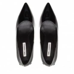 Chaussures Basses Talons Aiguilles KARL LAGERFELD - KL30915C Black Patent Lthr Noir -KARL LAGERFELD Soldes 05 0000301442325 ph