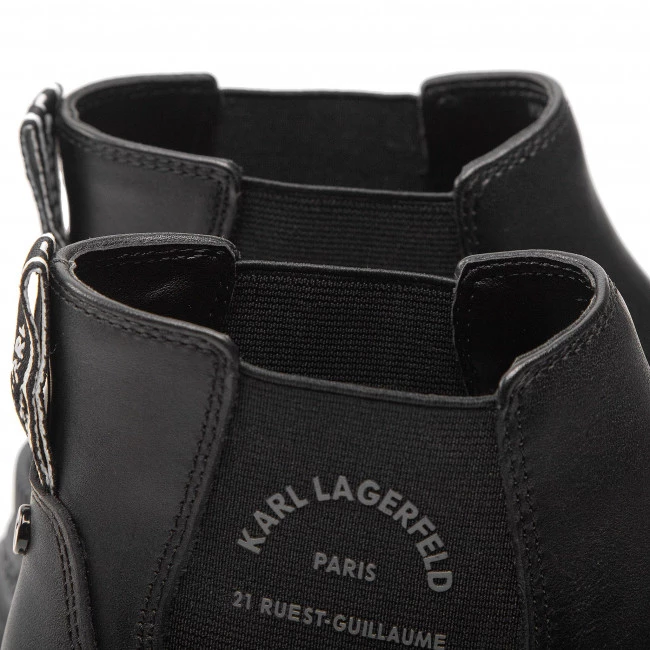 Bottes Et Autres Bottines Chelsea KARL LAGERFELD - KL43530 Black Lthr Noir 7 Bottes Et Autres Bottines Chelsea KARL LAGERFELD - KL43530 Black Lthr Noir – Image 5