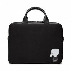 Maroquinerie Sac Ordinateur KARL LAGERFELD - 205W3242 Black Noir 10 Maroquinerie Sac Ordinateur KARL LAGERFELD - 205W3242 Black Noir -KARL LAGERFELD Soldes 05 2320000820339 mf