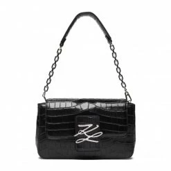 Sacs Sac à Main KARL LAGERFELD - 221W3032 Black Noir -KARL LAGERFELD Soldes 05 8720092771030 pl