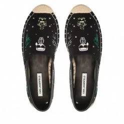 Chaussures Basses Espadrilles KARL LAGERFELD - KL80124 Black Canvas Noir -KARL LAGERFELD Soldes 06 0000209791983 rz