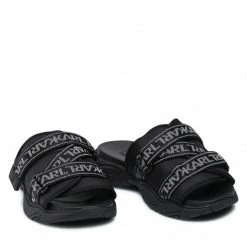 Mules Et Sandales Mules / Sandales De Bain KARL LAGERFELD - KL62300 Black Noir -KARL LAGERFELD Soldes 06 0000209794649 rz